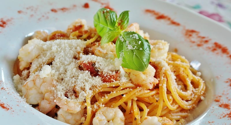Spaghetti dish
